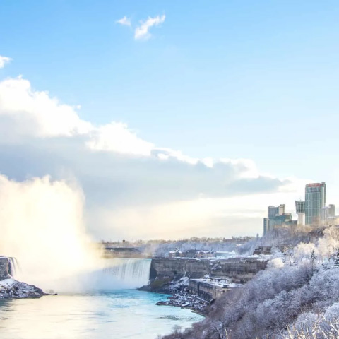 niagara falls winter