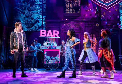 & Juliet performance on stage