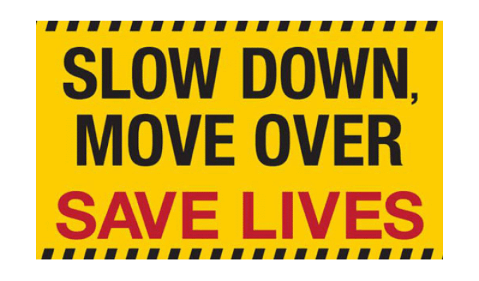Slow Down, Move Over saves lives.