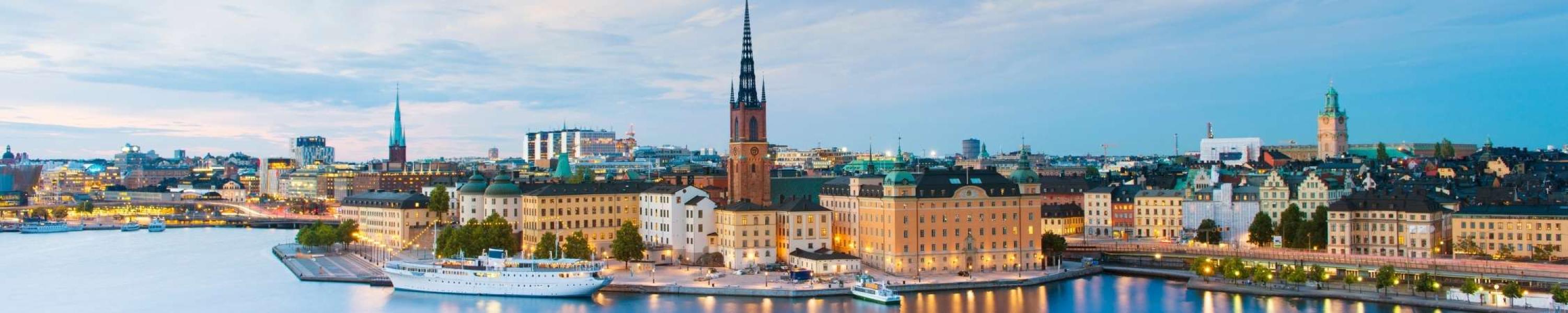 Still Waters With Reflections of the Riddarholmen Waterfront