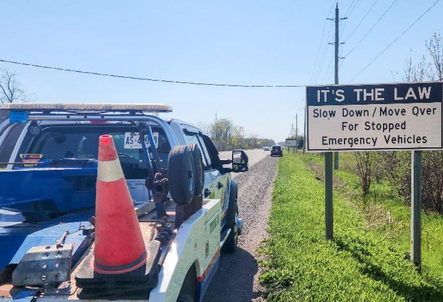 It's The Law: Slow Down. Mover Over